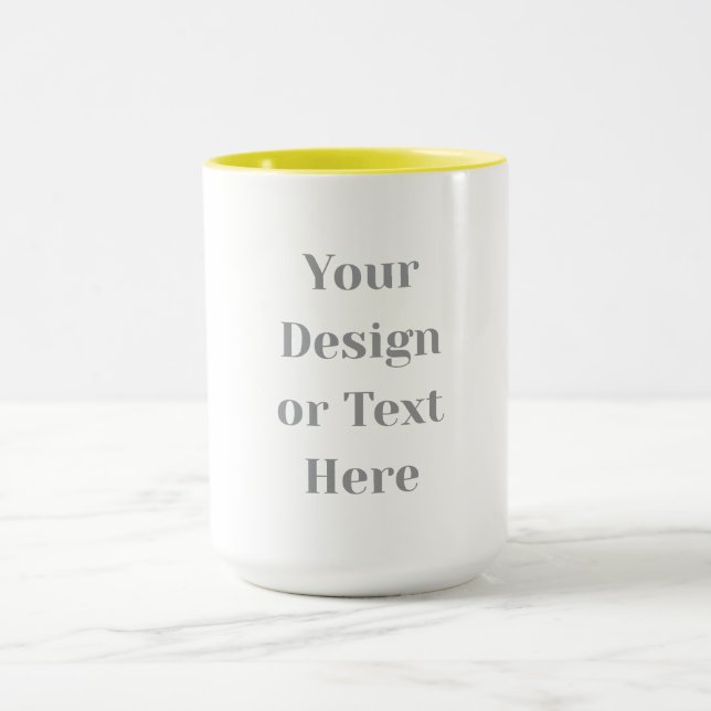 Caneca Customizable Your Design or Text Here Personalized (Centro)
