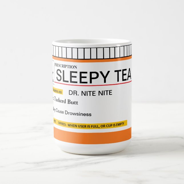 Caneca customizável da prescrição (Centro)