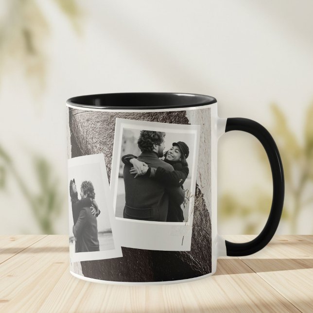 Caneca Customized black and white love boyfriend mug (Criador carregado)