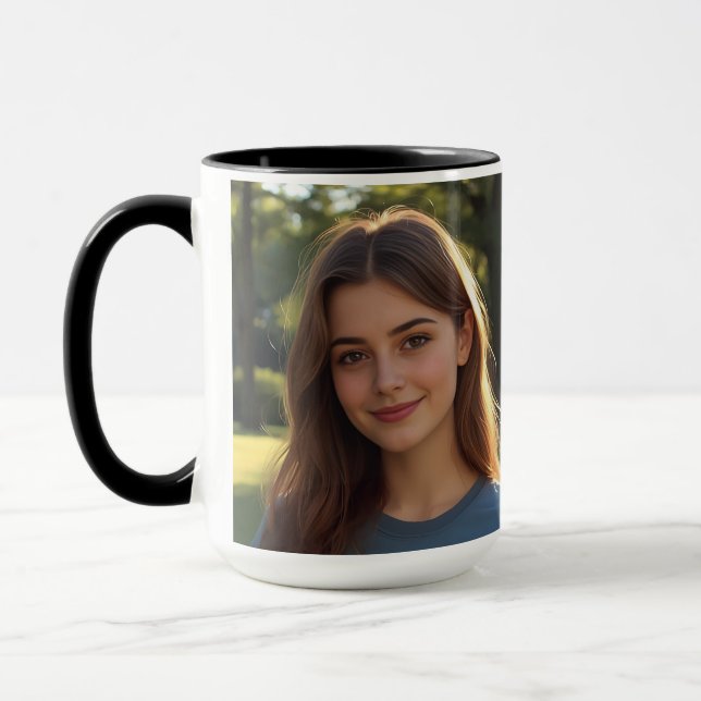 Caneca Customized with two photos (Esquerda)