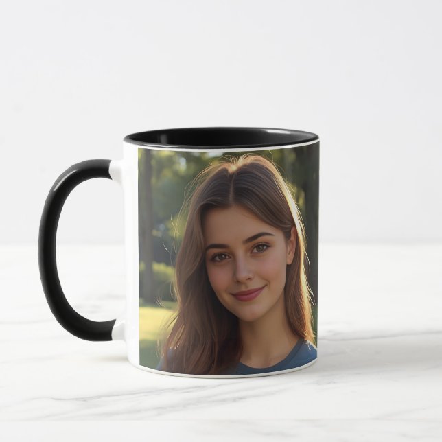 Caneca Customized with two photos (Esquerda)