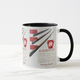 Caneca Custos do trem de estrada de ferro de Pensilvânia