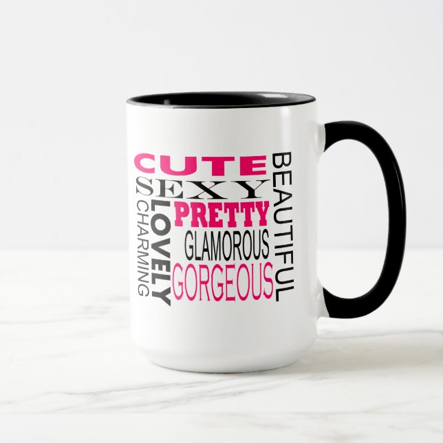 Caneca CUTE bonita (Direita)