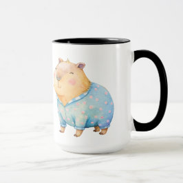 Caneca Cute Capybara em Pajamas Mug