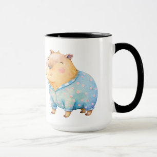 Caneca Cute Capybara em Pajamas Mug