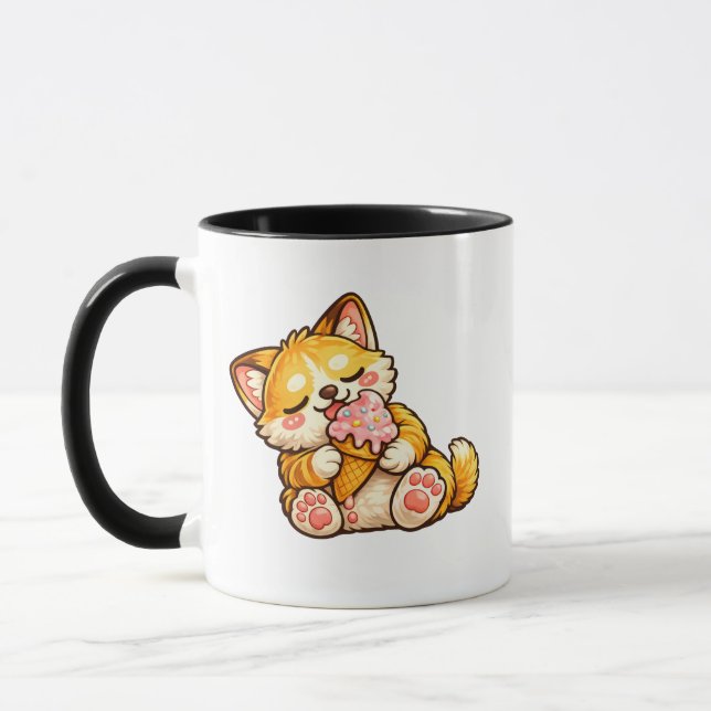 Caneca Cute Cat Ice Cream (Esquerda)