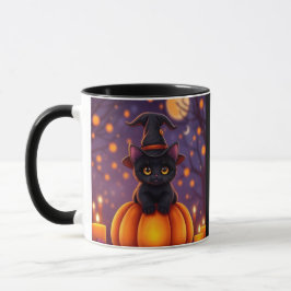 Caneca Cute Halloween Cat Mug – Limited Edition 💫