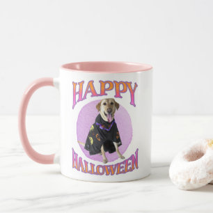 Caneca Cute Halloween Labrador Mug