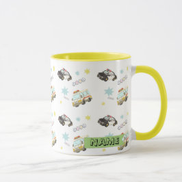 Caneca Cute Japanese Police & Ambulance - Soft Colors
