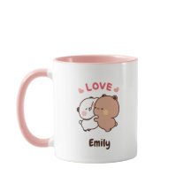 Cute Kawaii Panda | Personalizado Adicione Seu Nom