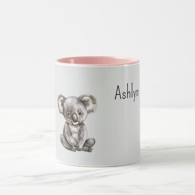 Caneca Cute Koala Bear Animal (Centro)