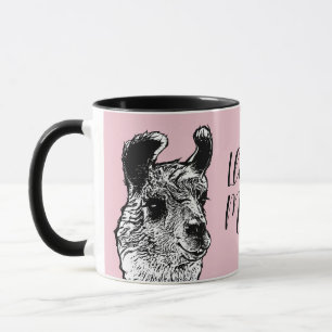 Caneca Cute Llama Mama