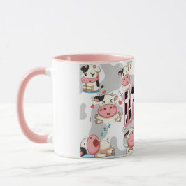 Caneca Cute “Moo Cow” Cartoon Design