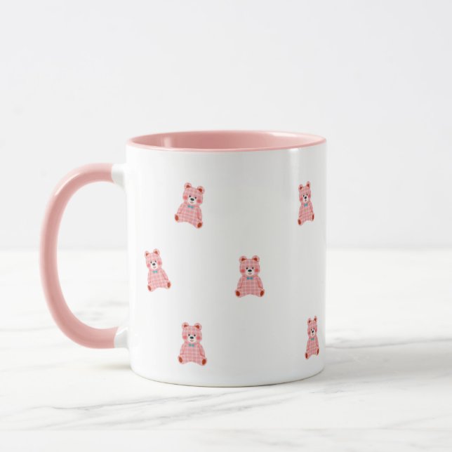 Caneca Cute Pink Feminine Coffee Cup (Esquerda)