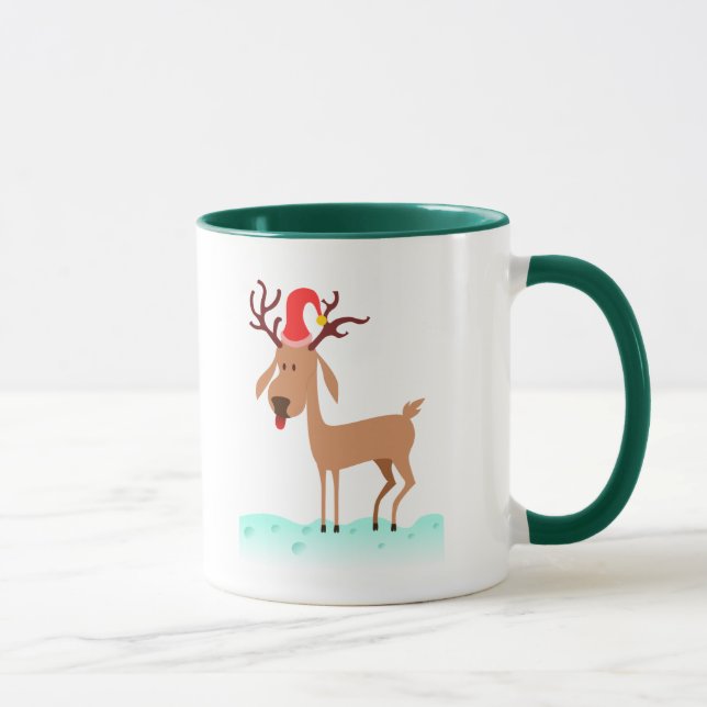Caneca Cute Reindeer Mug (Direita)
