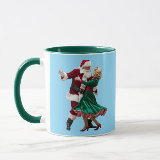 Caneca Cute Santa Dancing