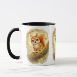 Caneca Cute Squirrel Coffee Mug – Adorable Baby Squirrel