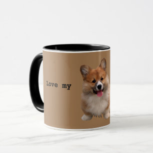 Caneca Cute Tan Welsh Corgi Mug