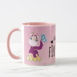 Caneca Cute Watercolor Giraffe