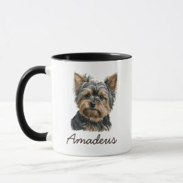 Caneca Cute Yorkshire Terrier Yorkie Gift Amante