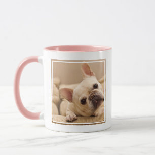 Caneca Cutest Baby Animals   French Bulldog Head Tilt
