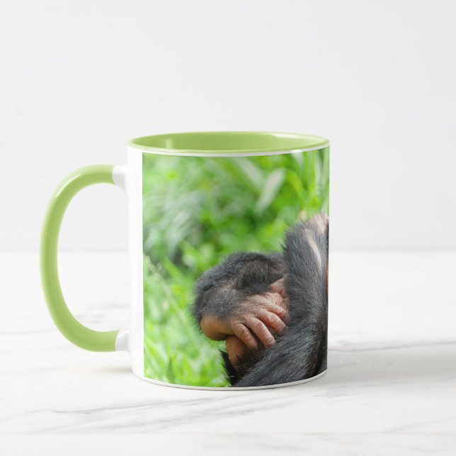 Caneca Cutest Baby Animals | Two Young Chimpanzees (Esquerda)