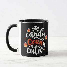 Caneca Cutie de milho doce e Dia das Bruxas Divertidas