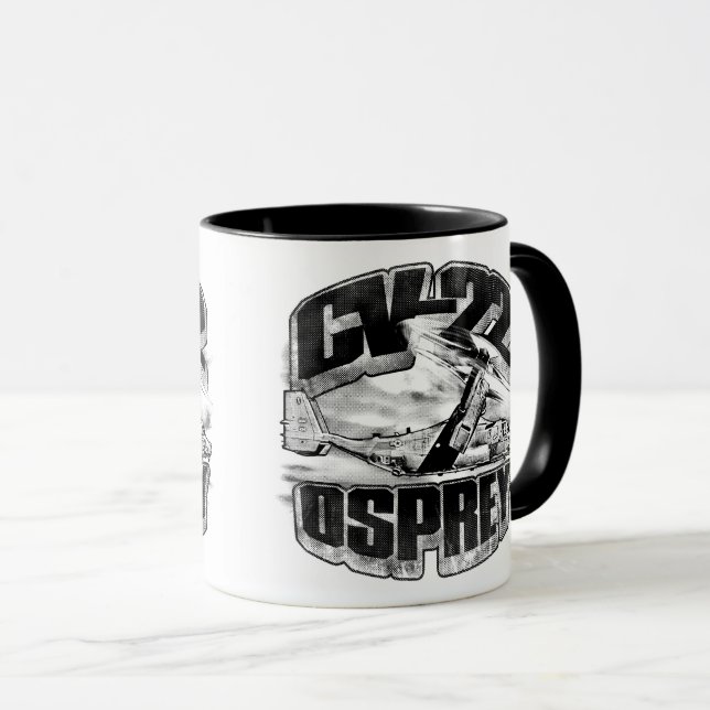 Caneca CV- 22 OSPREY Mug (Frente Esquerda)