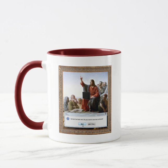 Caneca Cyber Sermon Funny (Esquerda)