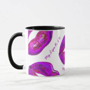 Caneca Cyber Venus Lábios - Meus Lábios São 4 U. Multipli