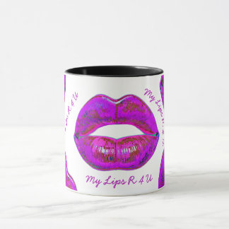 Caneca Cyber Venus Lips  - My Lips R 4 U. Multiplied. 