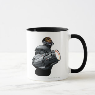Caneca Cyborg e Arma Bust