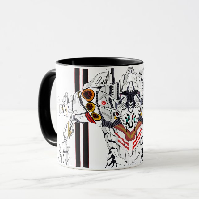 Caneca Cyclone Mecha Robot (Frente Esquerda)