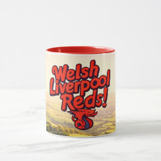 Caneca Cymru Kopite Fuel - Porque Até Dragões Bebem Chá