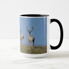 Caneca D9 Cervos Mula Machos em Veludo
