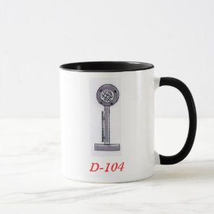 Caneca D-104 & copo de café do callsign