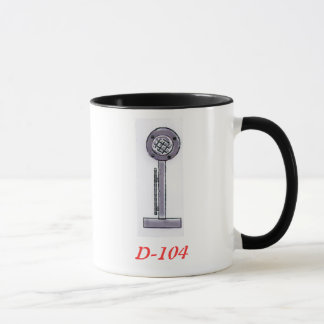 Caneca D-104 & copo de café do callsign