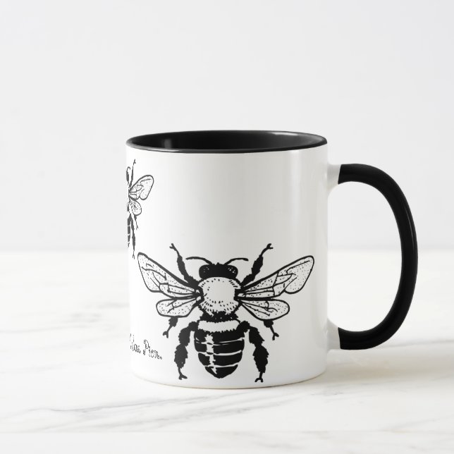 Caneca da abelha de Mellifera dos Apis (Direita)