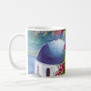 caneca da abóbada do santorini