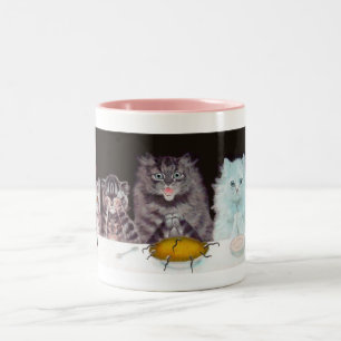 Caneca da acção de graças dos gatos de Louis Wain