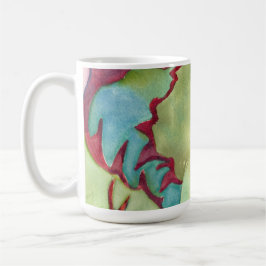 Caneca da aguarela da agave por Debra Lee Baldwin