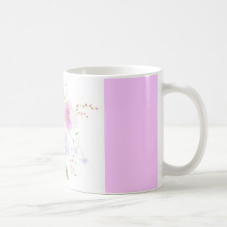 Caneca da aguarela dos Pansies