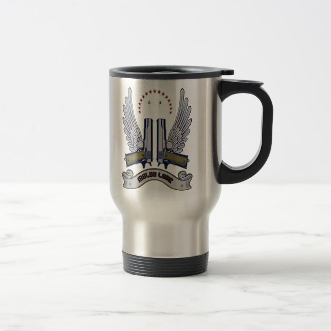 Caneca da arma de Molon Labe (Direita)
