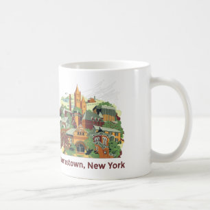 Caneca da arquitetura de Jamestown (11oz brancos)