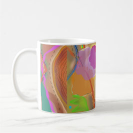 Caneca da arte abstracta
