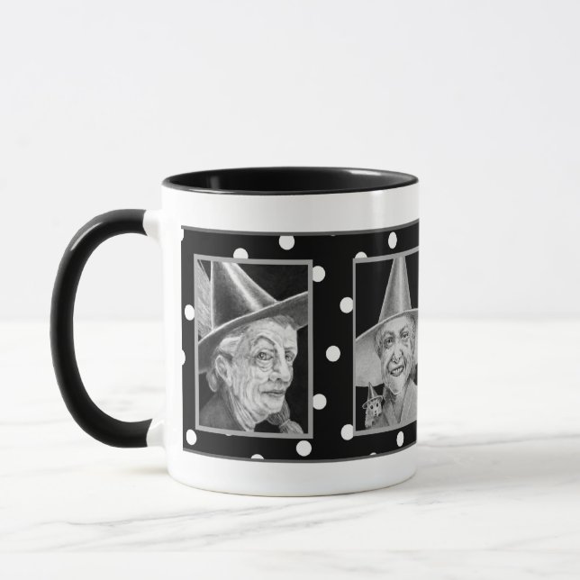 Caneca da arte da bruxa (Esquerda)