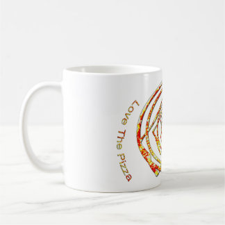 caneca da arte da pizza