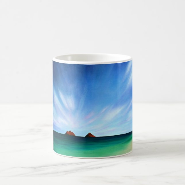 Caneca da arte do oceano das ilhas de Havaí (Centro)