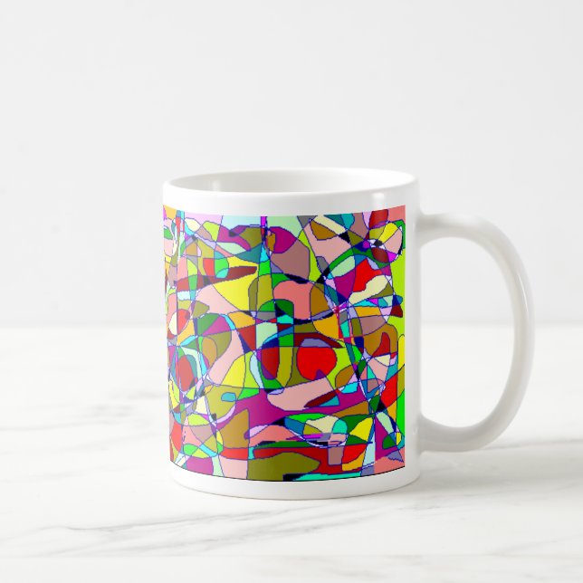 Caneca da arte moderna (Direita)