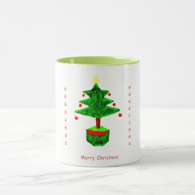 Caneca da árvore de Natal (Centro)
